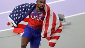El vigente campeón mundial en 100, 200 y 4x100 metros llegó a París 2024 cómo máximo favorito y se quedó con el primer lugar