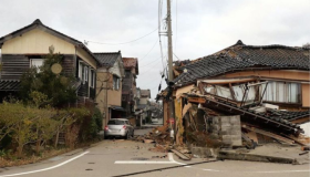 Las primeras olas se detectaron en el puerto de la ciudad de Nichinan, Hyuga y Miyazaki