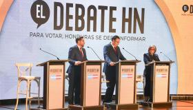 Precandidatos del Partido Liberal exponen sus planes de gobierno en Debate Presidencial