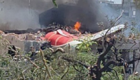 Terror en el aire: avión con 240 personas cae tras despegar en India 