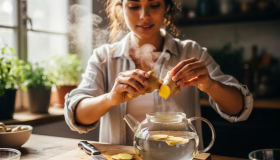 Cómo usar el jengibre para aliviar molestias en la garganta 