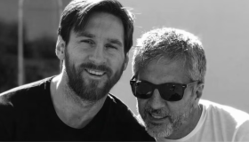 Lionel Messi y su familia dan el último adiós a Jorge Messi en Rosario 