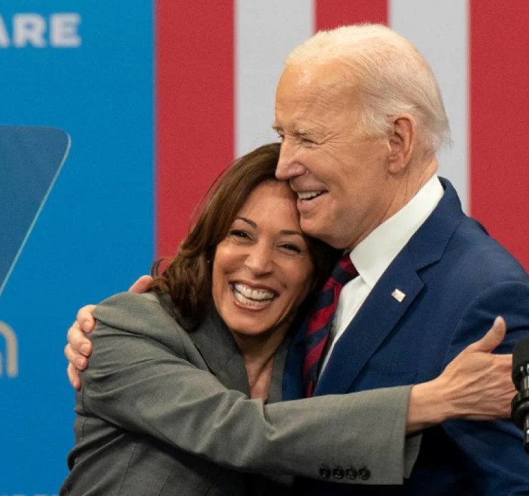 Kamala Harris agradece a Biden su apoyo y confirma que quiere ser candidata