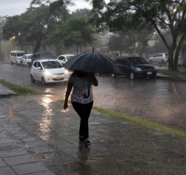 Lluvias moderadas en el territorio nacional
