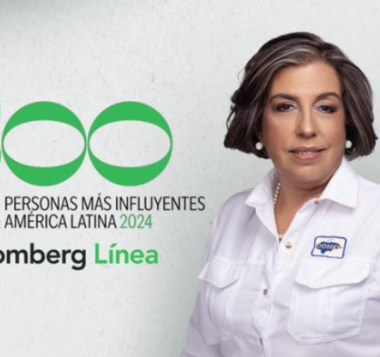 Anabel Gallardo entre las 500 personas más influyentes de América Latina en 2024 de Bloomberg 