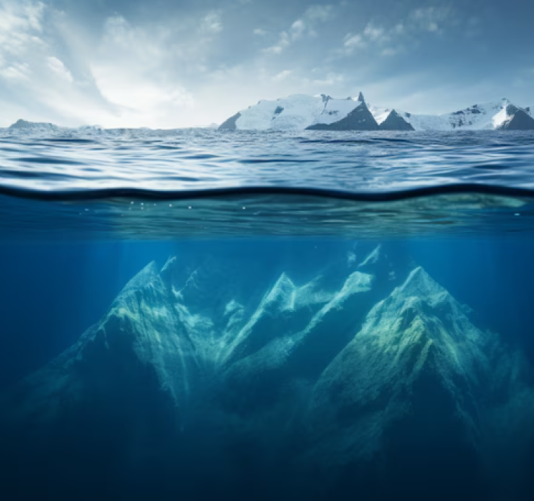 Cómo el iceberg más grande del mundo impactó el clima oceánico global