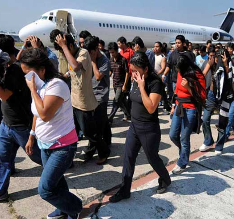 Honduras lidera órdenes de deportación en EEUU con más de 261 mil enlistados 