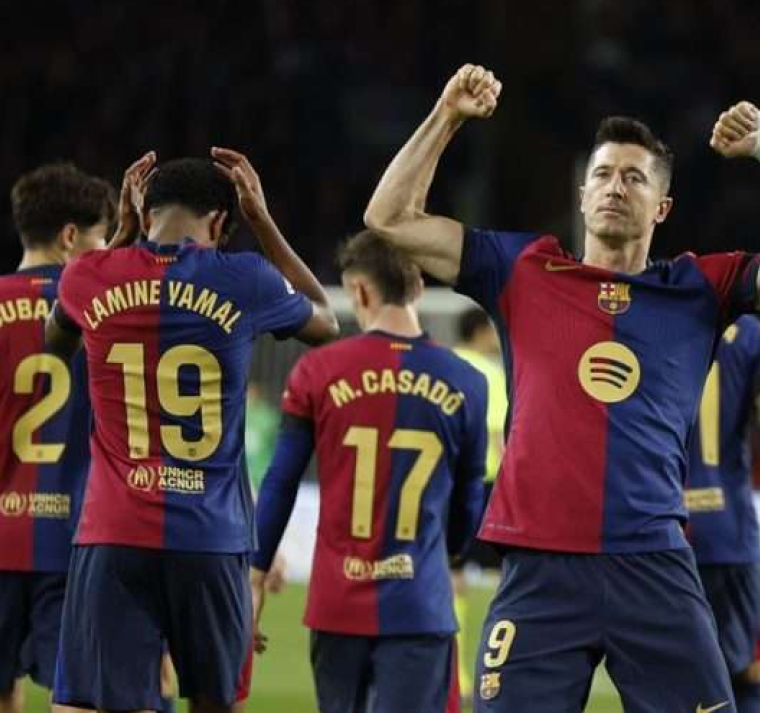 1-4. El Barcelona sufre en la primera parte y arrasa al Sevilla en la segunda