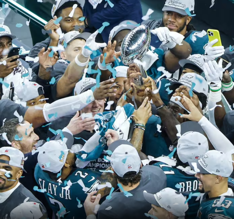 Los Eagles suman su segundo Super Bowl y el quinto título de su historia