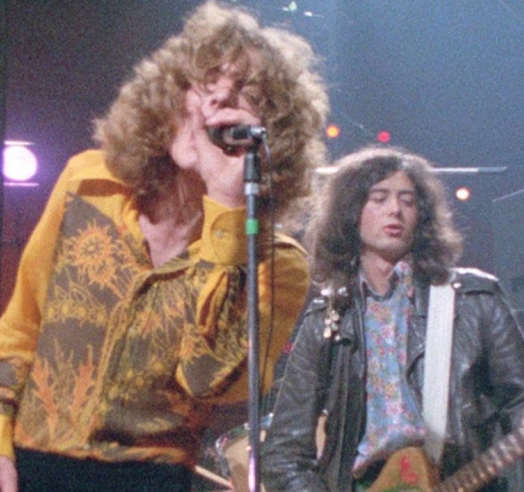 Publican video inédito de Led Zeppelin guardado durante 45 años 