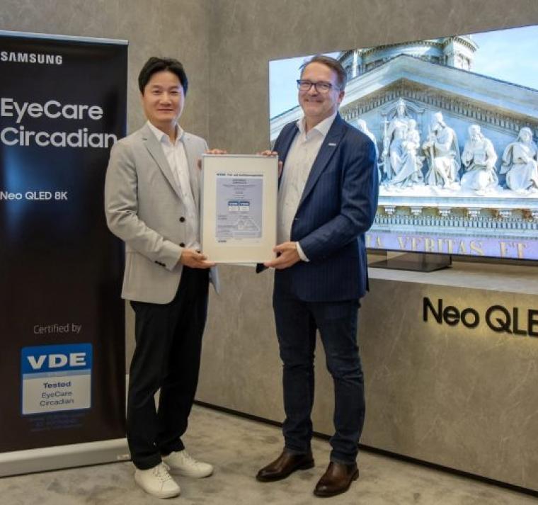 Samsung recibe Certificación de VDE para sus Smart TVs Neo QLED y Lifestyle 