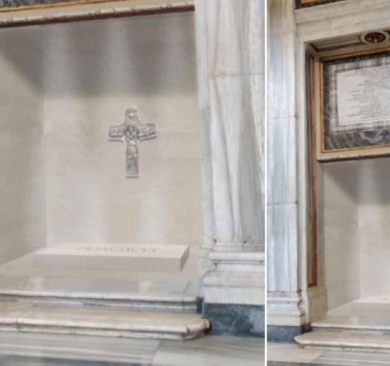 Así será la tumba del Papa Francisco en la Basílica Santa María la Mayor 