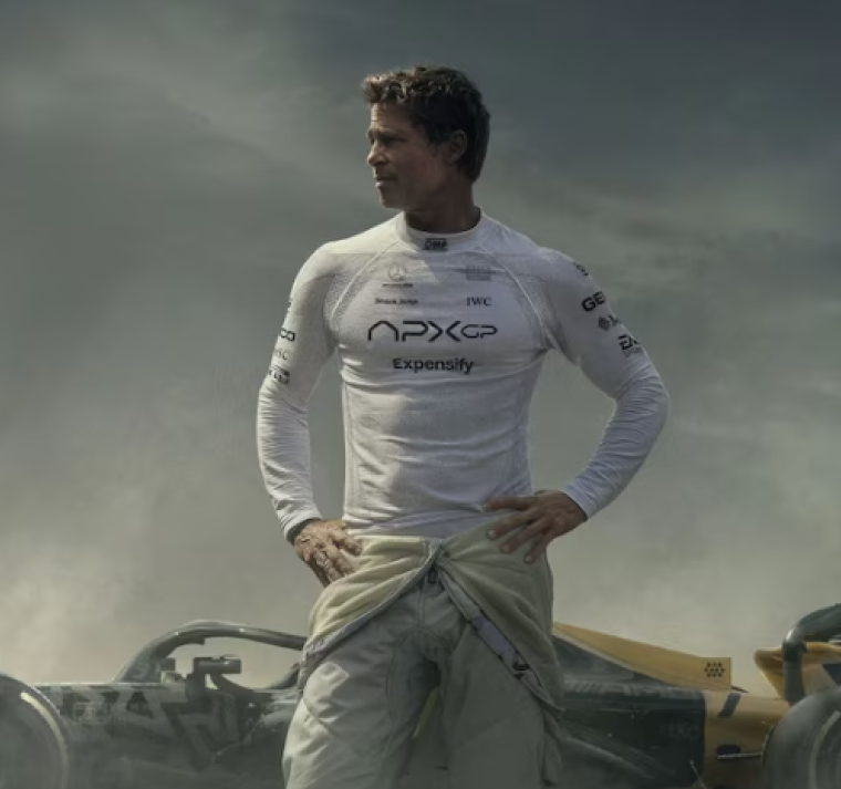 Brad Pitt acelera en la taquilla mundial con su película de F1 