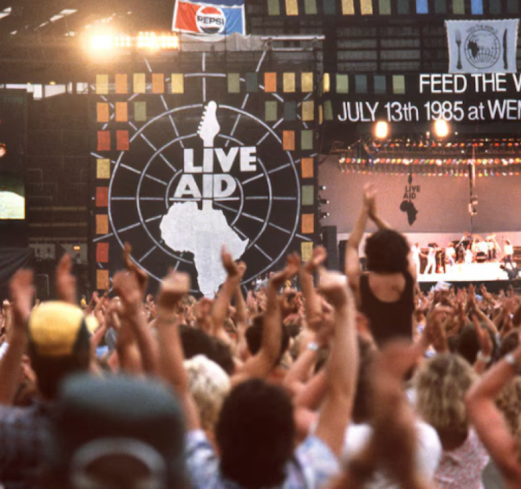 Del escenario al corazón del mundo: cómo el rock hizo vibrar la solidaridad global 