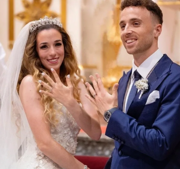 La esposa de Diogo Jota conmemora su primer mes de casados con emotivo homenaje 