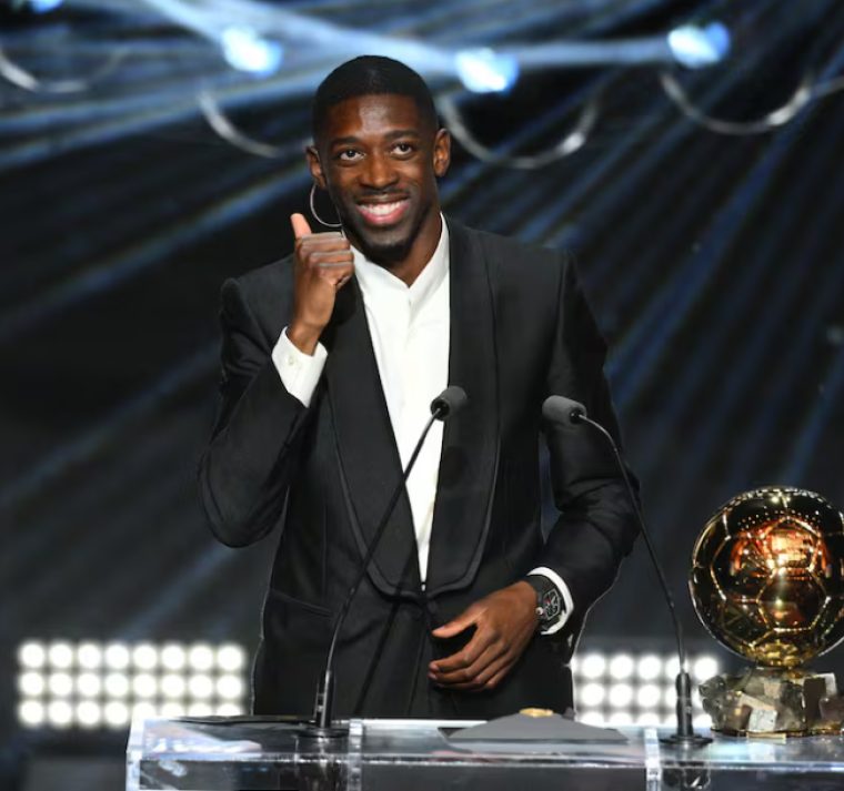 Ousmane Dembélé sucede a las leyendas y gana el Balón de Oro 2025 
