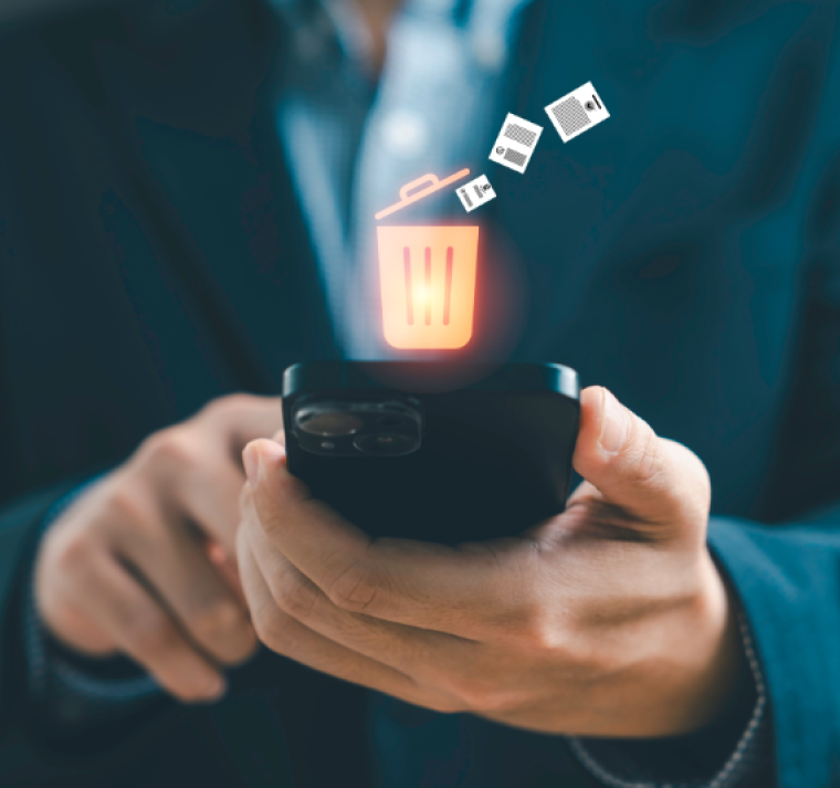 Limpia la papelera y dale nueva vida a tu celular 