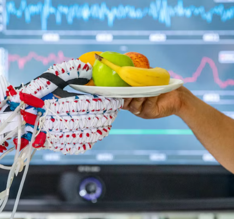 El innovador guante que permite volver a sujetar objetos 