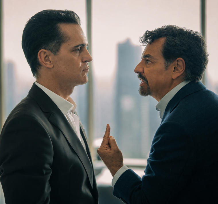 Poder, dinero y justicia chocan en la nueva serie de Eugenio Derbez y Pedro Alonso 